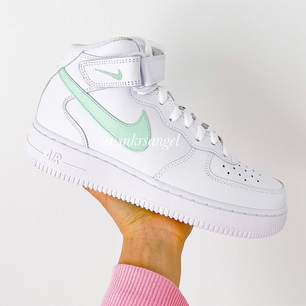 Nike custom air force 1 mid sneakers - Picture 4 of 5